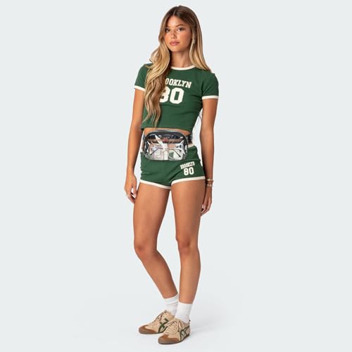 LATMAP 2L Clear Fanny Pack Stadium Approved, Clear Bag for Stadium Events Crossbody Belt Bag Purse for Sports-Black - Image 3