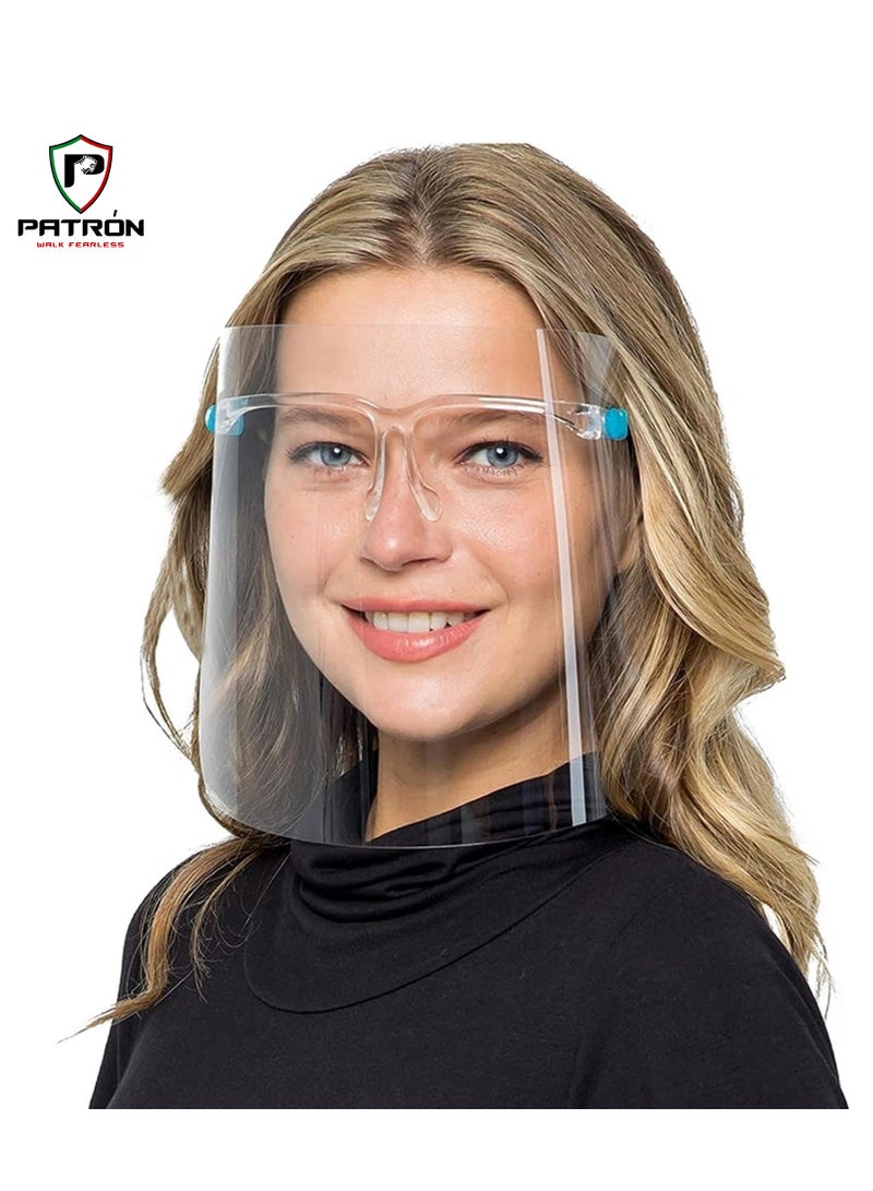 Patron Disposable Face Shield | DFS1, Patron Disposable Spectacle Type Face Shield - Image 1