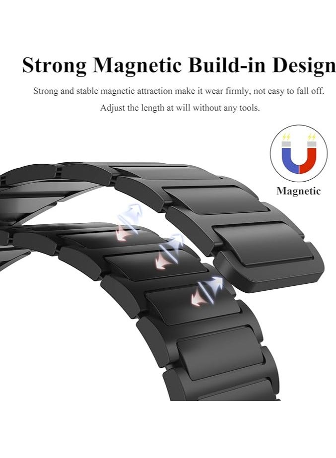 Angola Panda Silicone Magnetic Bands Compatible with Apple Watch Band，Soft silicone waterproof strap wrist strap 49/45/46/44/42,Silicone Straps Designed for iWatch Series Ultra/8/7/6/5/4/3/2/1/SE Women Men  - Image 3