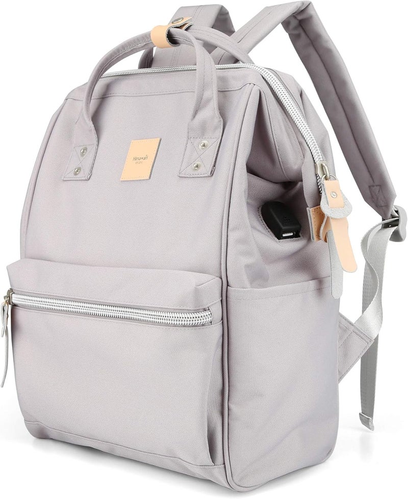Himawari Laptop Backpack Travel Backpack With USB Charging Port Large Diaper Bag Doctor Bag School Backpack for Women&Men - Image 2