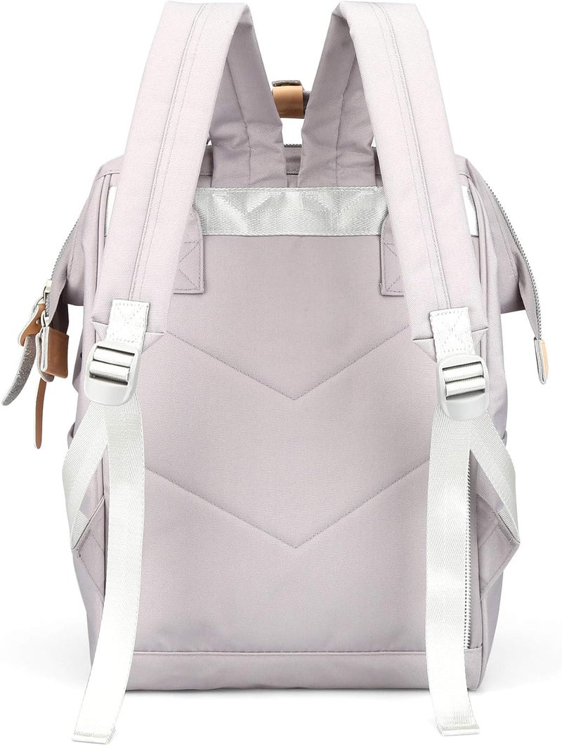 Himawari Laptop Backpack Travel Backpack With USB Charging Port Large Diaper Bag Doctor Bag School Backpack for Women&Men - Image 4