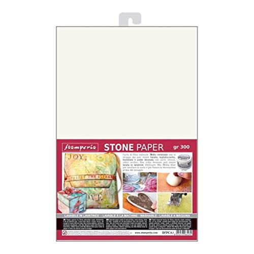Stamperia Washable Stone Paper 8.25"X11.6"-One Sheet - Image 2
