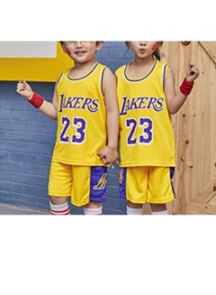 Buy BALL-WHJ Children's Basketball Clothing- 23# Lakers Lebron
