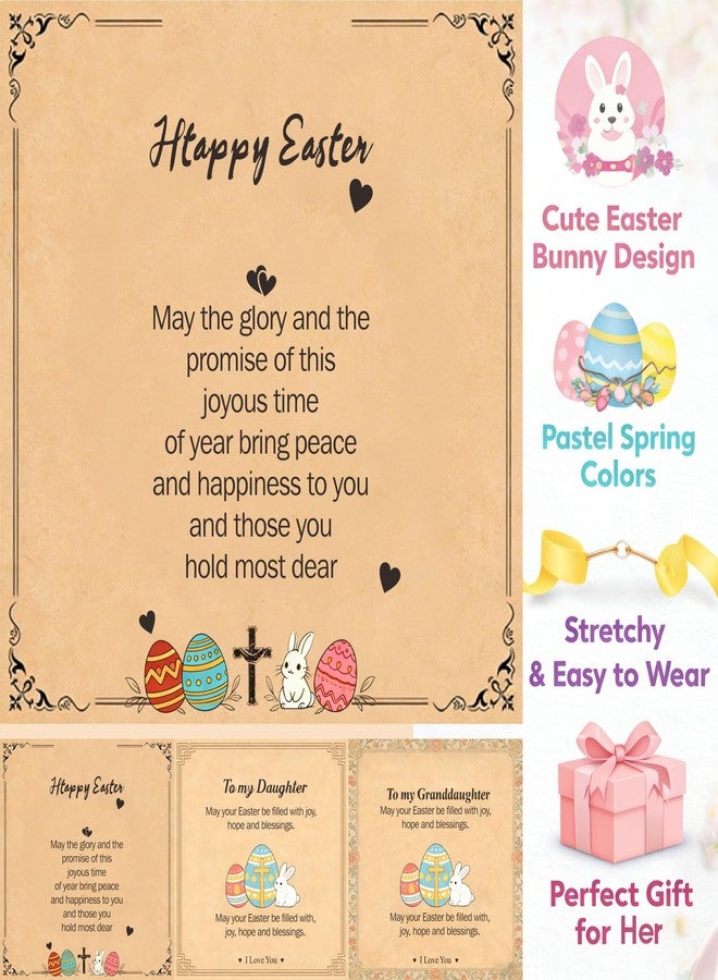 Fohufo Easter Basket Stuffers Bracelet - Easter Gifts Bunny Beads Bracelets Basket Stuffers Gifts - Image 5