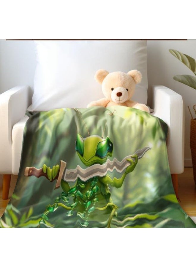 general Children's or student cartoon flannel thin blanket (warm and comfortable, suitable for sleep, games) 100cm*150cm - 889 - Image 4