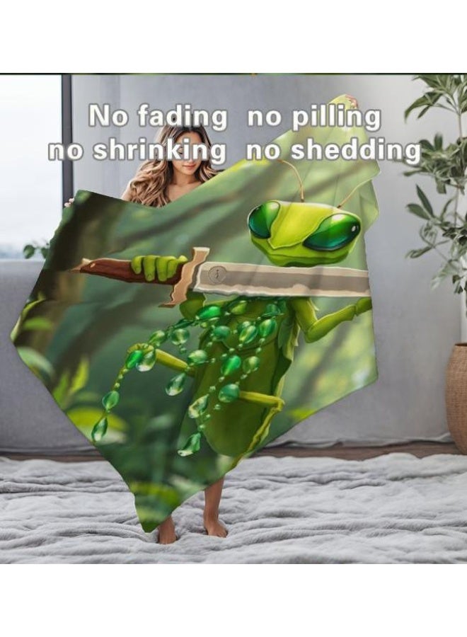 general Children's or student cartoon flannel thin blanket (warm and comfortable, suitable for sleep, games) 100cm*150cm - 889 - Image 5