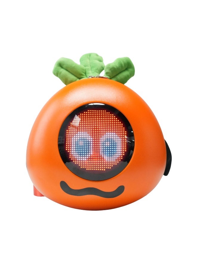 CRONY Carrot LED Display Backpack, Smart Pixel Art Bag with Bluetooth Programmable 32x32 Screen - Image 1