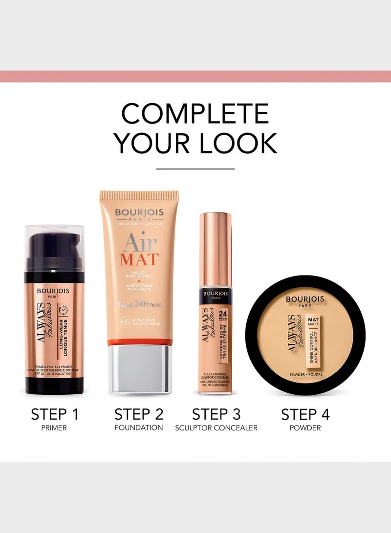 BOURJOIS PARIS Bourjois Air Mat 24HR Foundation – 05 – Golden Beige, 30ml