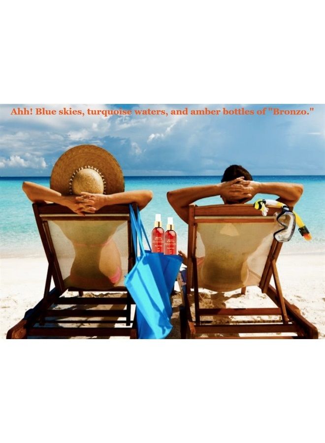 bronzo sensuale Bronzo Sensuale SPF 15 Sunscreen Deep Golden Tanning Organic Carrot Oil 8.5 Ounces  - Image 2