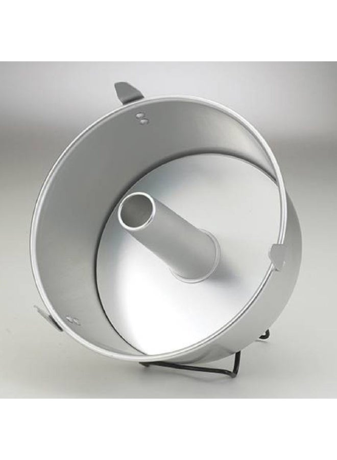 نورديك وير قطعتان من مقلاة الطعام المصنوعة من الألومنيوم من ناتشورالز مع أقدام تبريد فضي 8.4 × 8.4 × 4.3 بوصة 54901 - Image 4