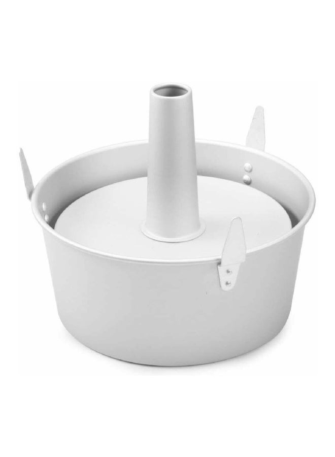 نورديك وير قطعتان من مقلاة الطعام المصنوعة من الألومنيوم من ناتشورالز مع أقدام تبريد فضي 8.4 × 8.4 × 4.3 بوصة 54901 - Image 3