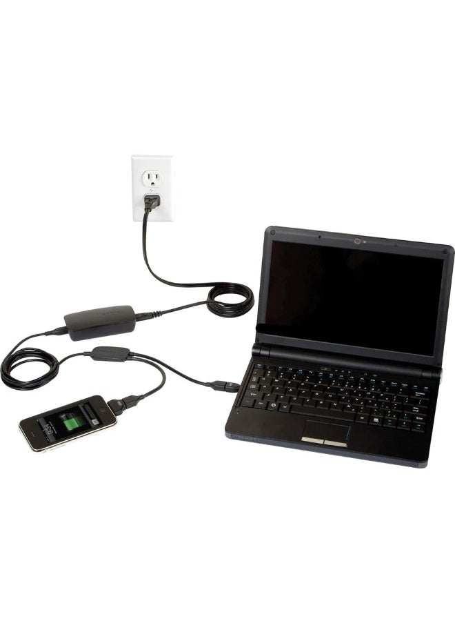 تارجوس NETBOOK 45W Charger With Charging tips L106, L108, L124, L125A, L127, L131 For Acer, Asus, Compaq, Dell, HP, IBM, Lenovo, MSI, and Samsung black - Image 5