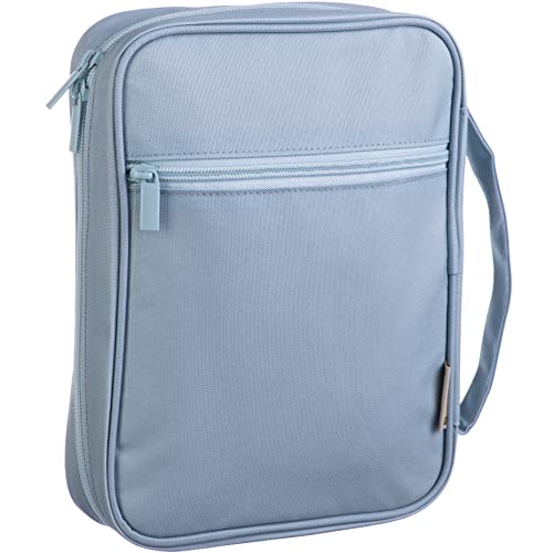 DiverseBee Bible Cover with Handles, Zippered Bible Carrying Case for Women and Girls, Bible Tote Bag for Kids, Book Cover Accessories, Christian Gifts 7.5 x 10 x 2.5in (Verse) - Image 2