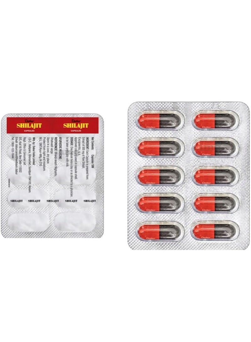 Dabur Shilajit Capsules - Image 2