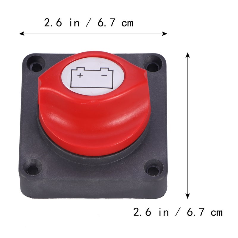 Battery Disconnect Isolator 300A for Marine Boat Car Vehicles - Image 1