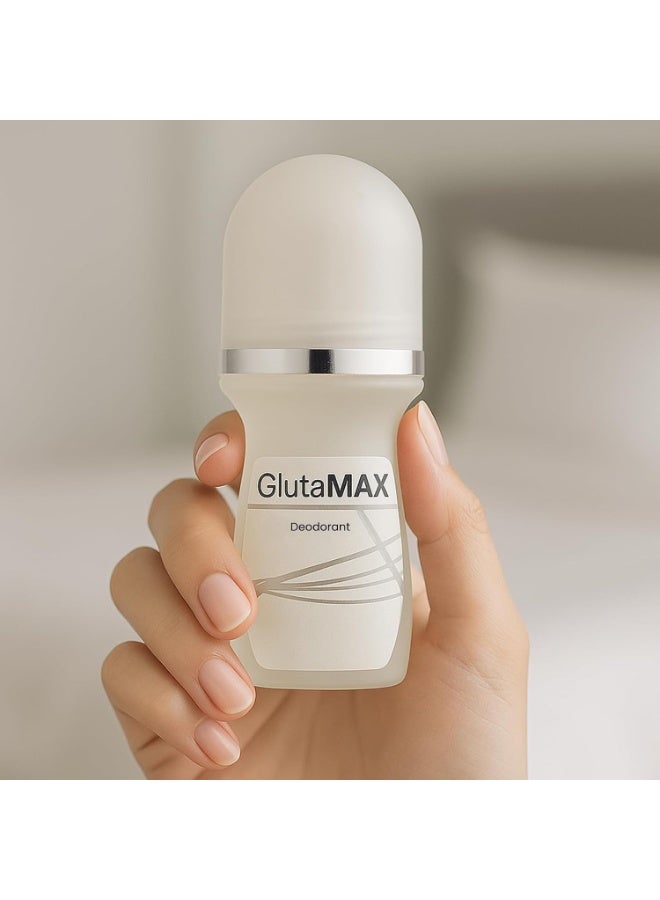 GlutaMAX Lightening Deo Antiperspirant Whitening Underarm Deodorant Roll On 50ml (Pack of 2) - Image 5