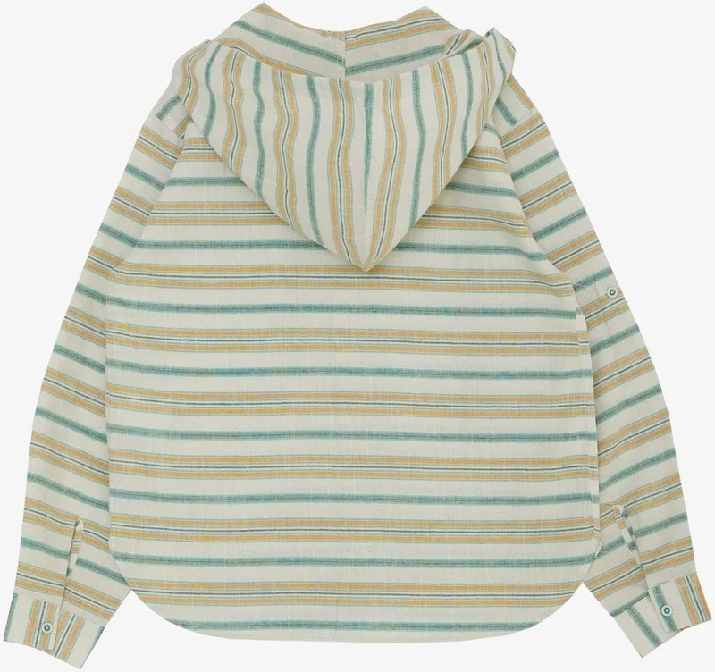 جاك ليونز Boy's Shirt with Hooded Zipper Pocket, Age 5-14, Mixed Color