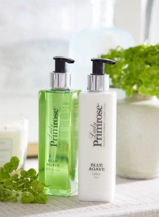 Lady Primrose, Blue Agave Bath and Shower Gel, 8 Fluid Ounces, Green - Image 2
