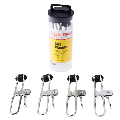 ToolPro Lever Action Grid Clamps - 4 pack - Image 1