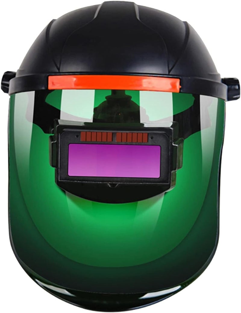 klarako Large View Solar Powered Auto Darkening Welding Helmet, Welder Mask Hood for TIG MIG MMA Plasma - Image 3