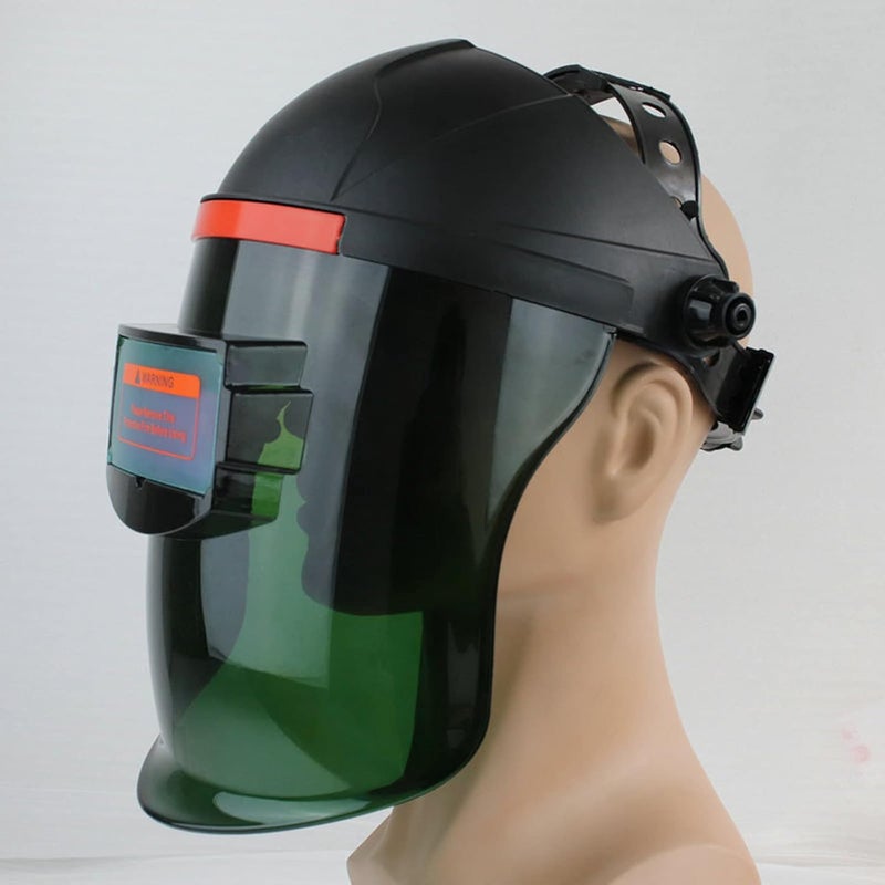 klarako Large View Solar Powered Auto Darkening Welding Helmet, Welder Mask Hood for TIG MIG MMA Plasma - Image 2