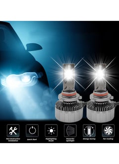 سبايدر سيارة LED مصباح أضاءه أمامي 9006 Canbus سيارة رئيس ضوء لمبة LED قوة فائقة 95000LM SP150 W150 جديد العنكبوت زائد  - Image 5