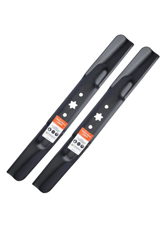 Grasscool 942-04308 Mower Blades for 42" Deck Troy Bilt Cub Cade XT1 LT42 XT2 LX42 RZT42 Replace for 942-04308A 942-04308-X 942-04312 742-04312 High Lift (2 Pack) - Image 1