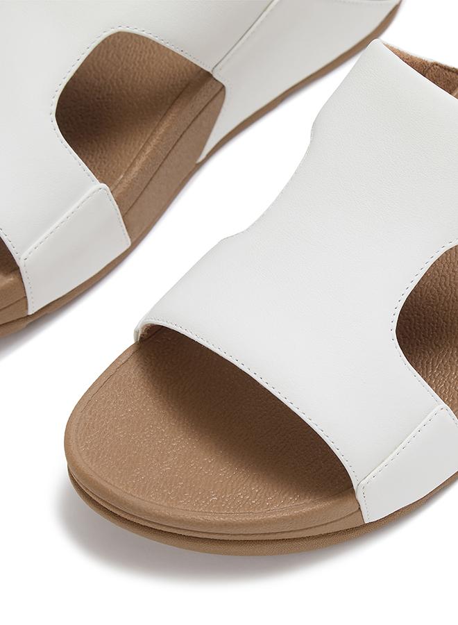 FitFlop LULU LEATHER H-BAR SLIDES - Image 3