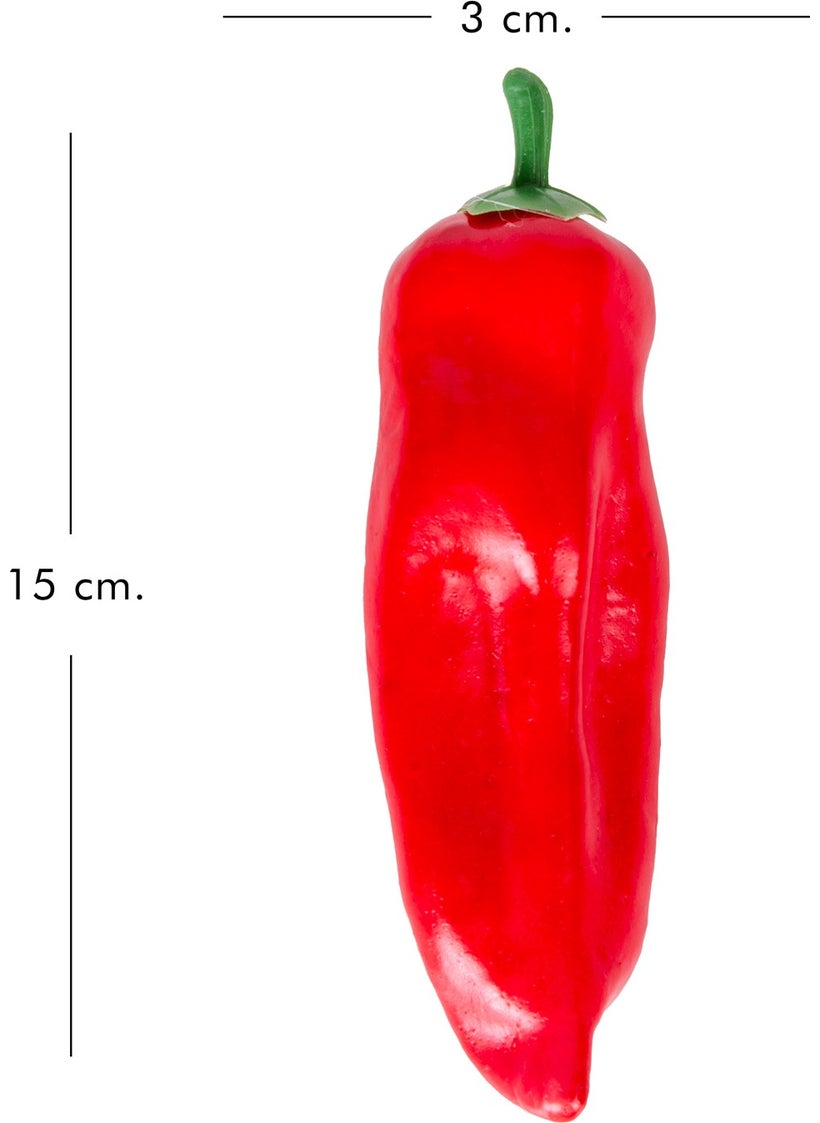 Herdekora Artificial Red Pepper 15X3X3 Cm.  - Image 5
