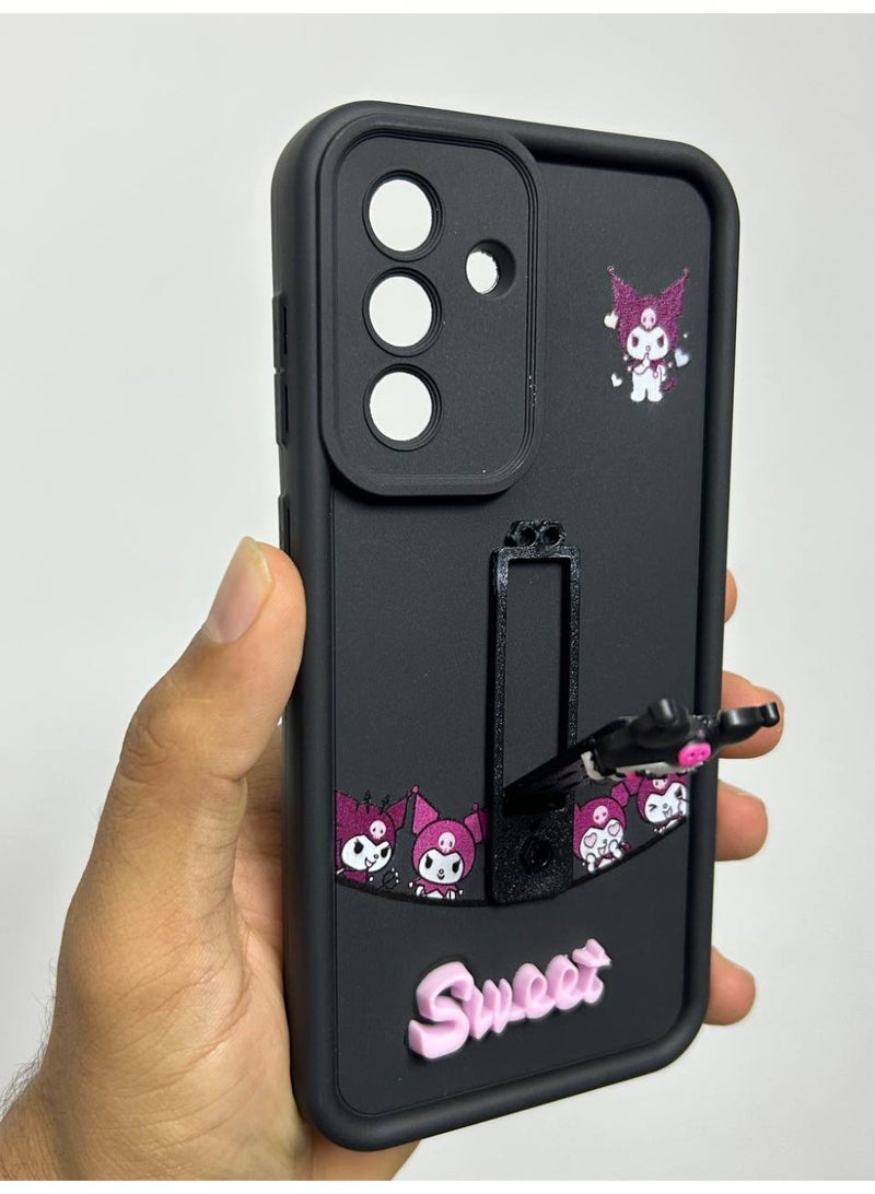 New cartoon design back cover with the word "Sweet" on it, compatible with Samsung A56 phone. - Image 2