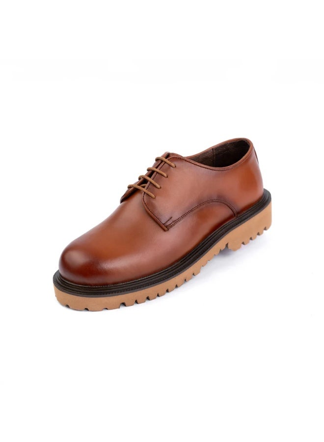 Men's genuine leather shoes with a lightweight and comfortable EVA sole - available in various colors and sizes - Image 4