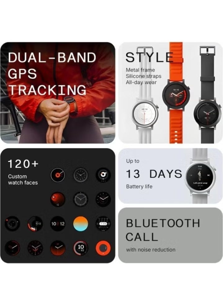 CMF Smart Watch 3 Pro – Elegant Lite Gray, Fitness Tracker, Bluetooth Calling, Heart Rate & Sleep Monitoring, AMOLED Display, 7+ Days Battery Life, Waterproof, Compatible with Android & iOS, Your Daily Smart Companion - Image 4