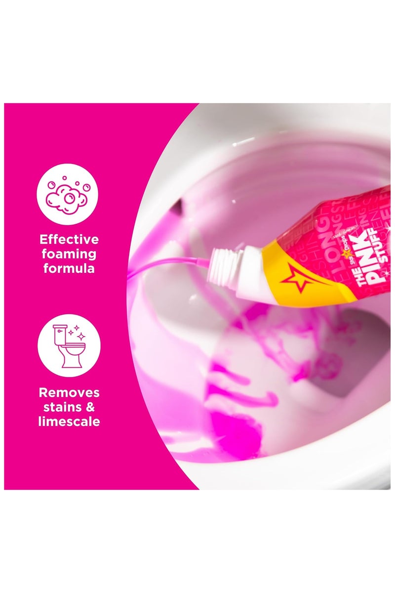 ذا بينك ستاف جل منظف للمرحاض، يزيل البقع والرواسب الكلسية، 750مل - Image 3