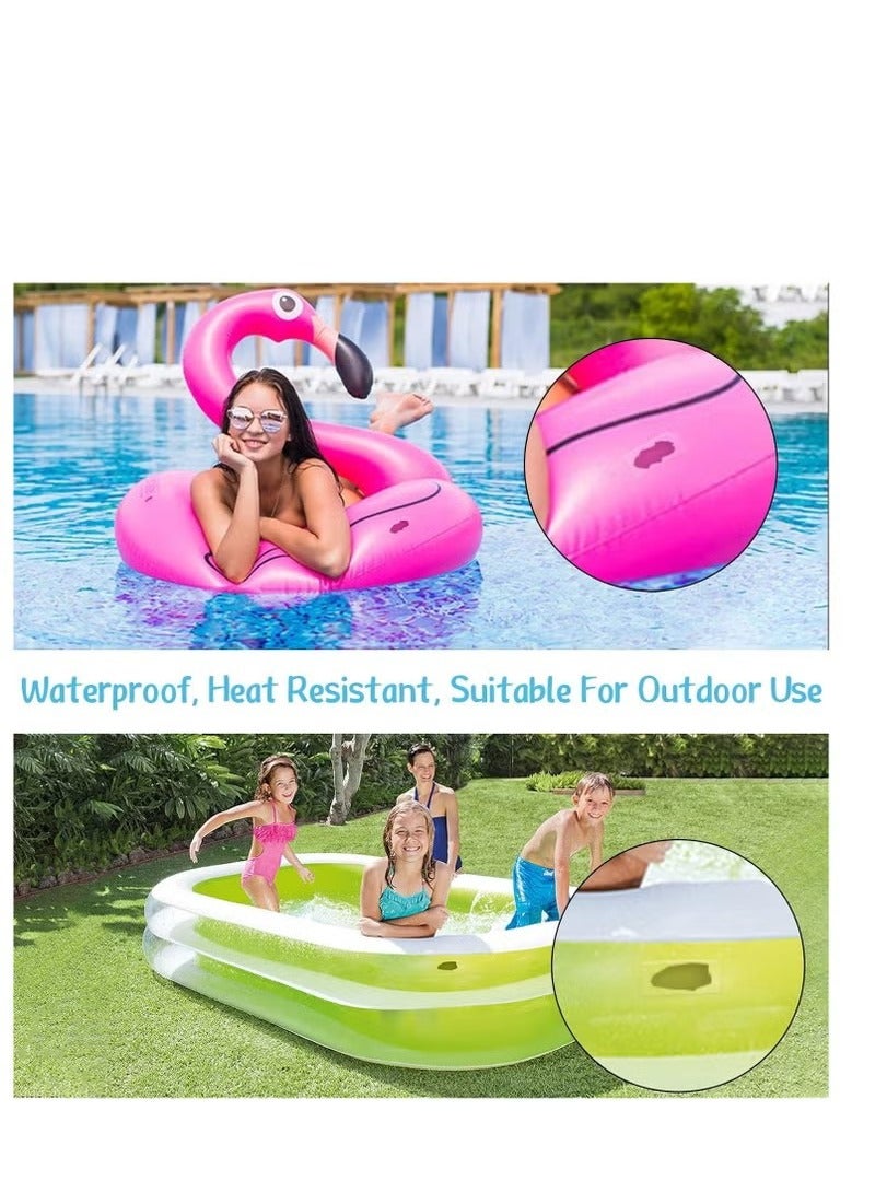 Unewshi Gardern TPU Pool Patch Repair Kit,Self-Adhesive Inflatable Repair Tape,Inflatable Patch Repair Kit Waterproof, Repair Supply for Swimming Ring Inflatable Tent Canvas Canopy Tubes Air Bed-15CM*1M  - Image 2