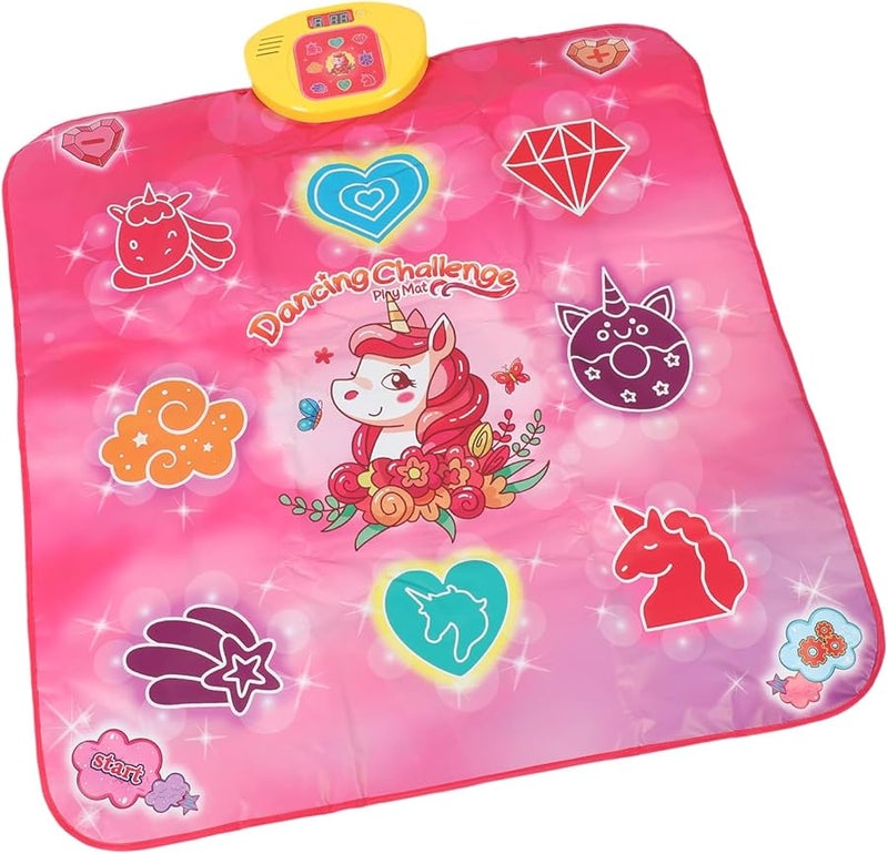 سجادة رقص للأطفال، وسادة موسيقية إلكترونية تعمل باللمس، لعبة تمارين بدنية، مصنوعة من مادة البولي بروبلين والبوليسترين المقوى (PP ABS) - Image 4