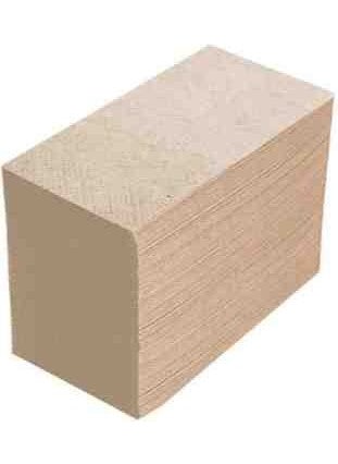 Kraft 24*24 Waiter Folding Paper Napkin - 500 Pieces  - Image 1