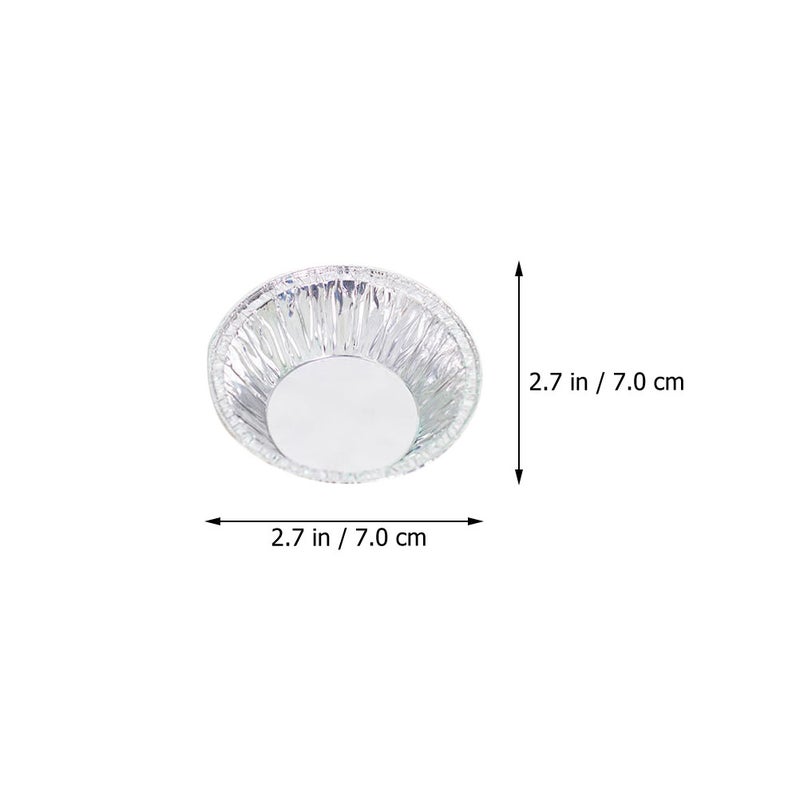 Egg Tart Molds for Baking, Disposable and Non-Stick Cake Pans, Perfect for Parties - Image 2