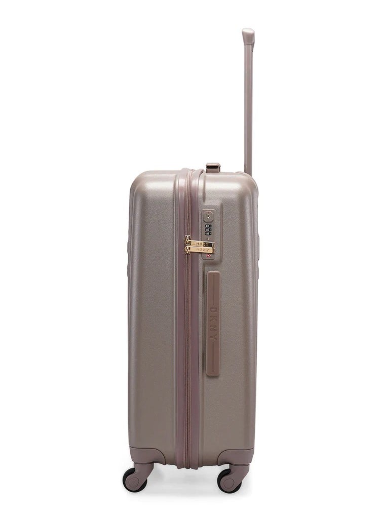 DKNY - Dkny Promo INTL PR1 hardside luggage on wheels for unisex | ultra lightweight ABS on with spinner wheels 4 color Ash - Image 1