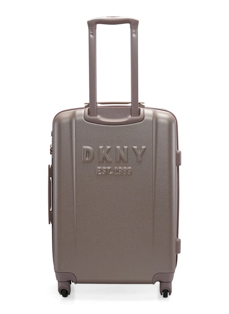 DKNY - Dkny Promo INTL PR1 hardside luggage on wheels for unisex | ultra lightweight ABS on with spinner wheels 4 color Ash - Image 1