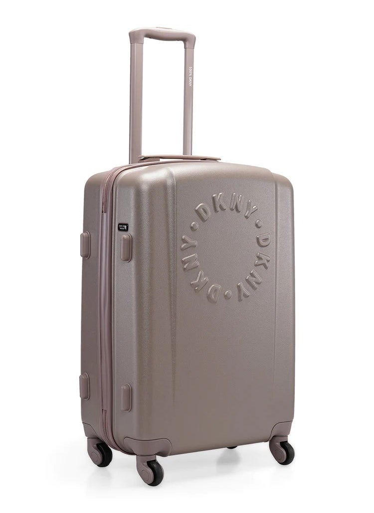 DKNY - Dkny Promo INTL PR1 hardside luggage on wheels for unisex | ultra lightweight ABS on with spinner wheels 4 color Ash - Image 1