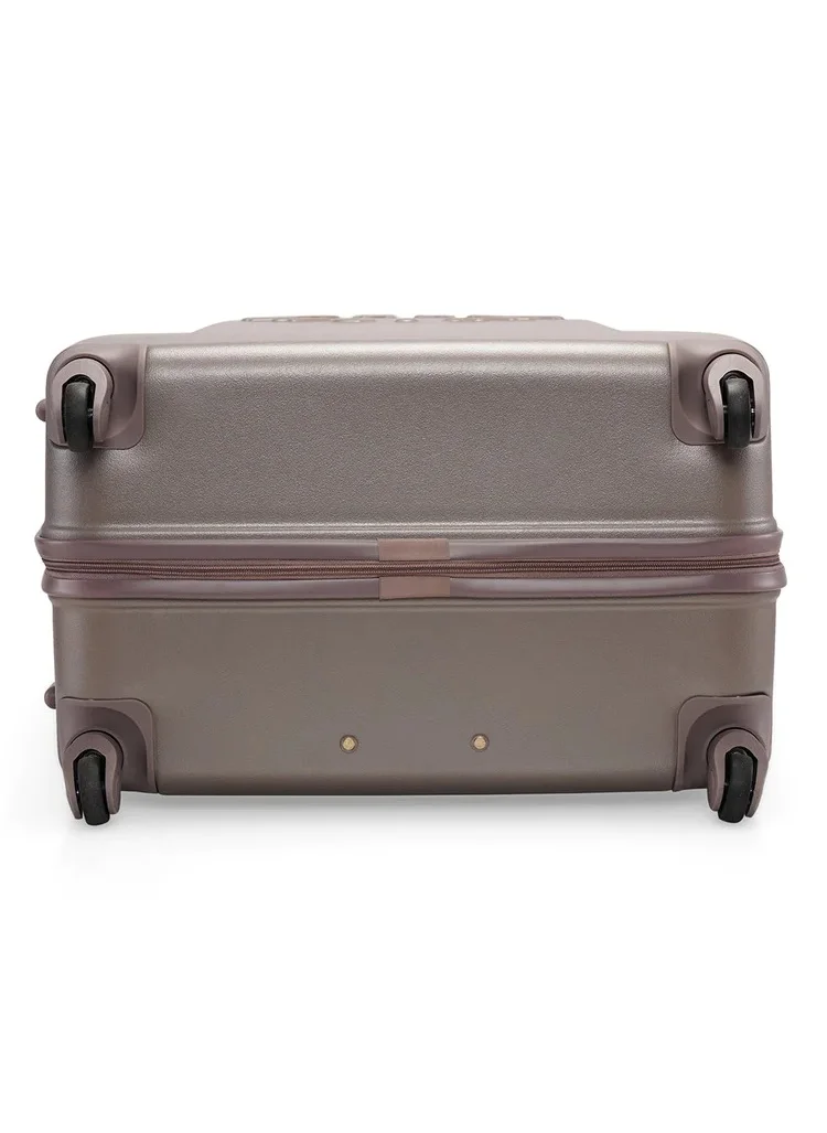 DKNY Dkny Promo INTL PR1 hardside luggage on wheels for unisex | ultra lightweight ABS on with spinner wheels 4 color Ash