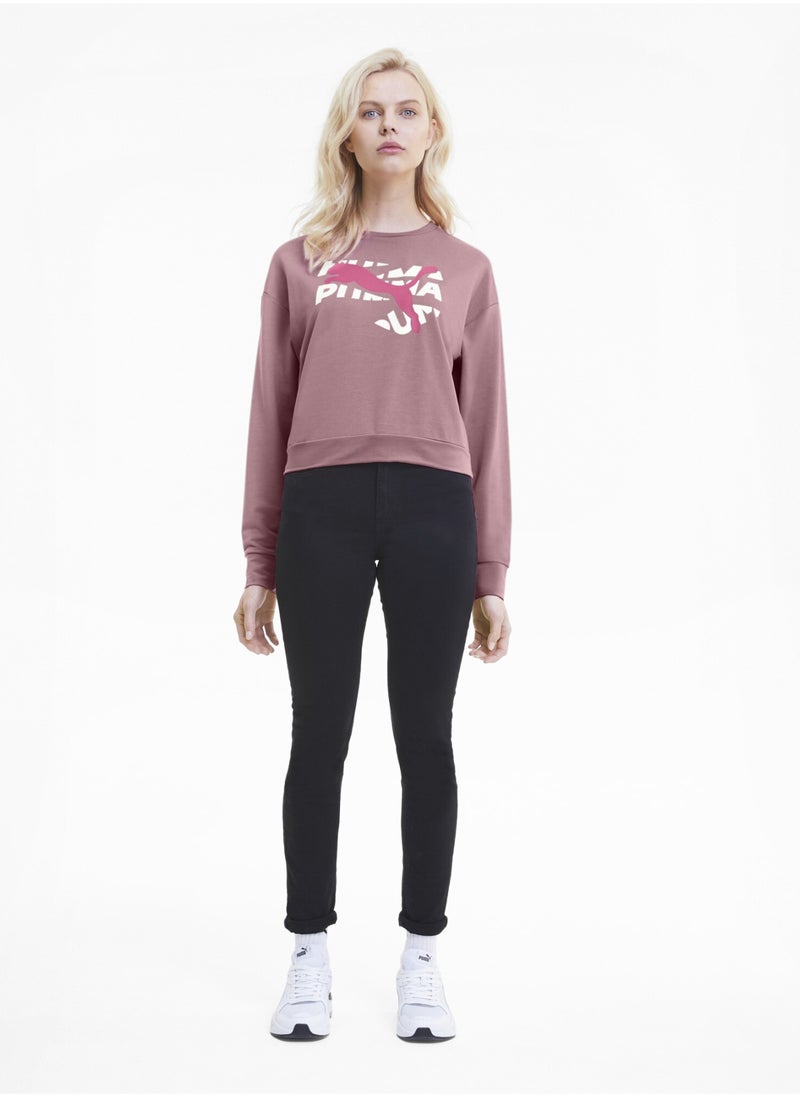 PUMA Modern Womens Sports Sweatshirt  - Image 3