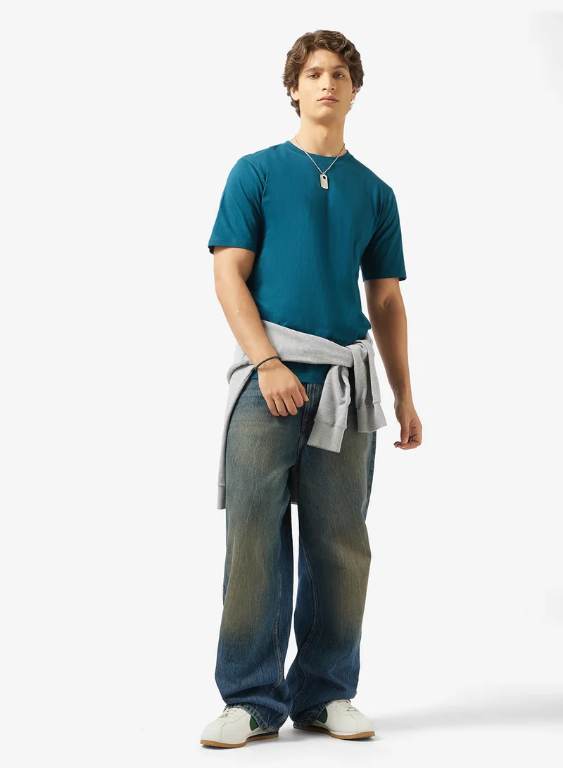 Seventy Five Basics  Pack of 2 Regular Fit T-Shirt for Men | Best Price UAE