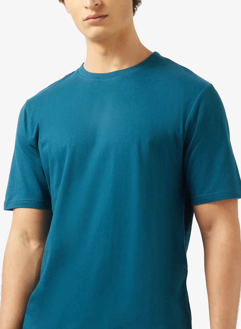 Seventy Five Basics  Pack of 2 Regular Fit T-Shirt for Men | Best Price UAE