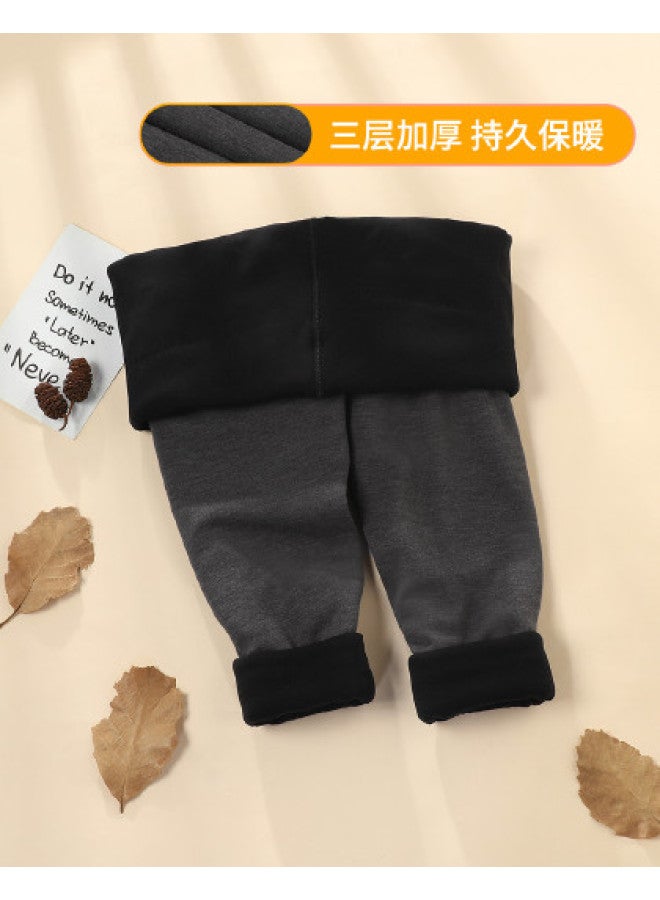 Long time companion boys' Thermal Underwear With Thickened High-waist Design For School & Base Layer - Image 1