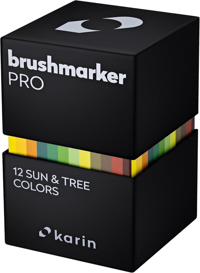 Karin Brush Marker Pro Sun & Tree Colours Case - Image 4
