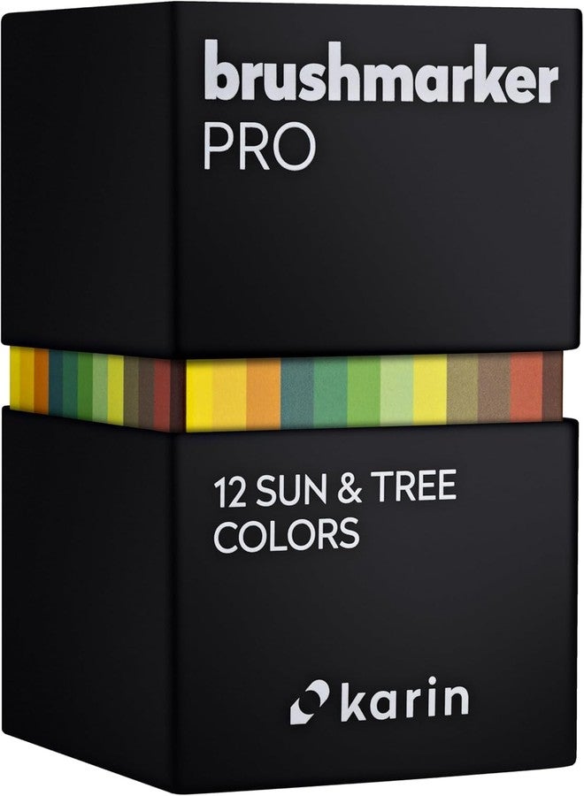Karin Brush Marker Pro Sun & Tree Colours Case - Image 5