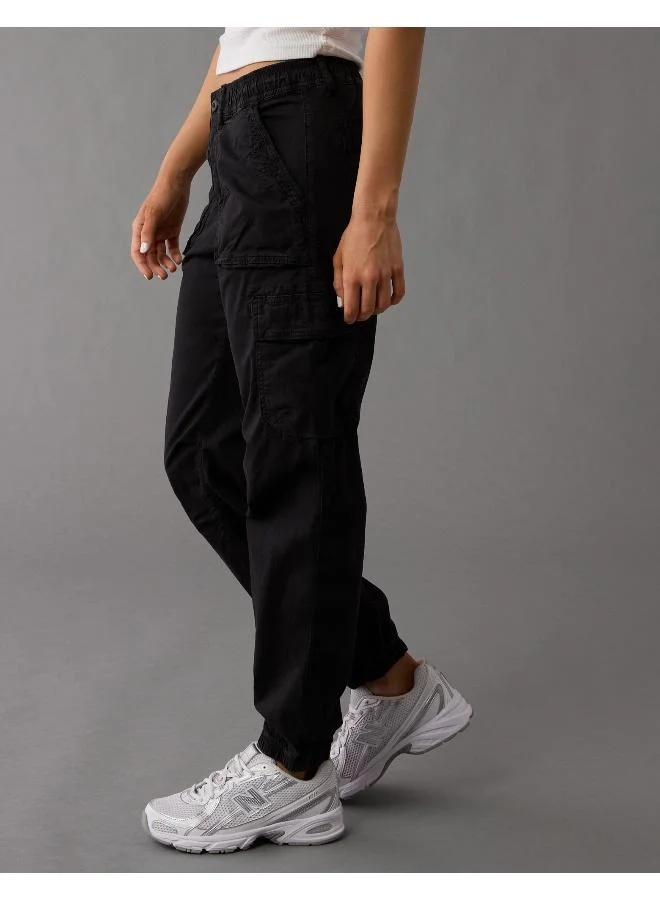 American Eagle AE Stretch High-Waisted Baggy Cargo Jogger