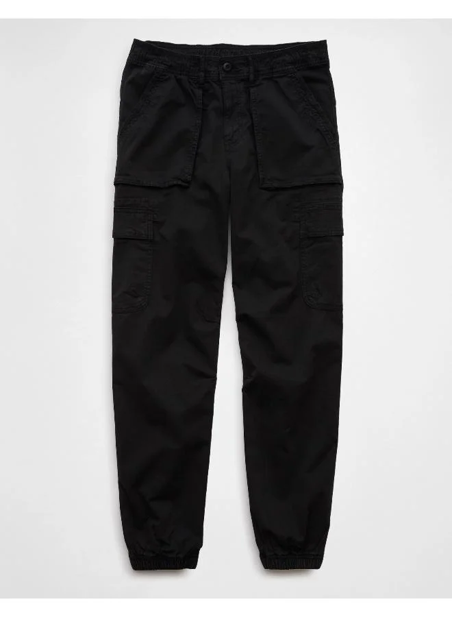 American Eagle AE Stretch High-Waisted Baggy Cargo Jogger