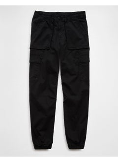 American Eagle AE Stretch High-Waisted Baggy Cargo Jogger  - Image 5